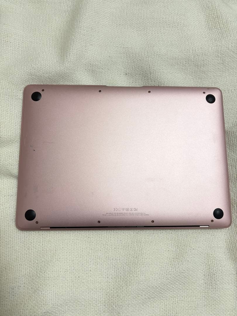 【早い者勝ち】MacBook Retina, USキーボード, ローズゴールド