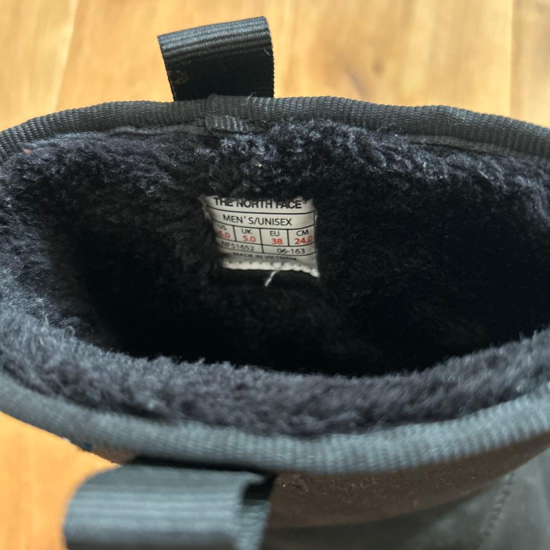 THE NORTH FACE ブラックムートンブーツ L
