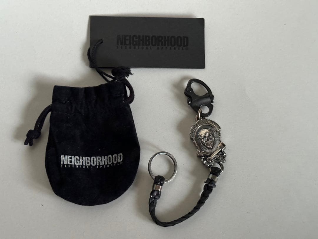 NEIGHBORHOOD スカルデザイン キーホルダー