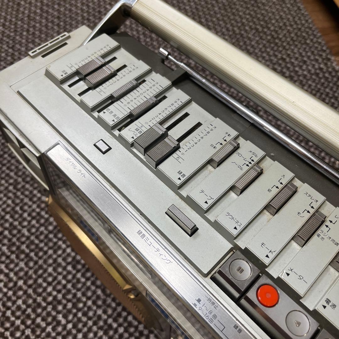 希少美品！ビクター Victor ラジカセ RC-M70GX ゴールド　動作品