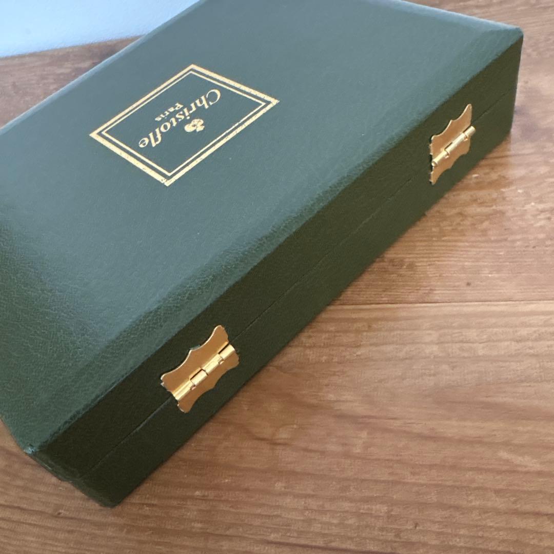 未使用　Christofle コーヒースプーン6本セット　パール　クリストフル