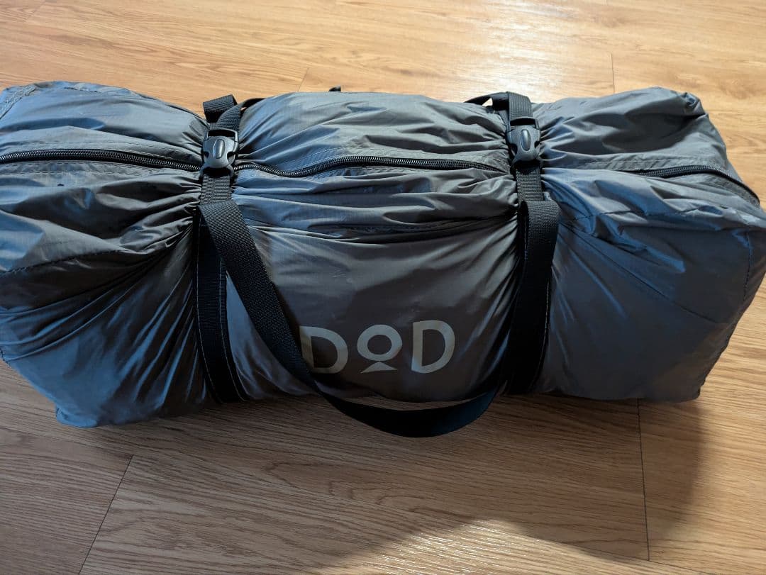 DOD BIKE IN キャンプ　テント グレー