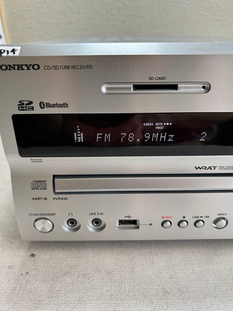 D14 整備ONKYO NFR-7 CD/SD/USBレシーバーシステム 本体