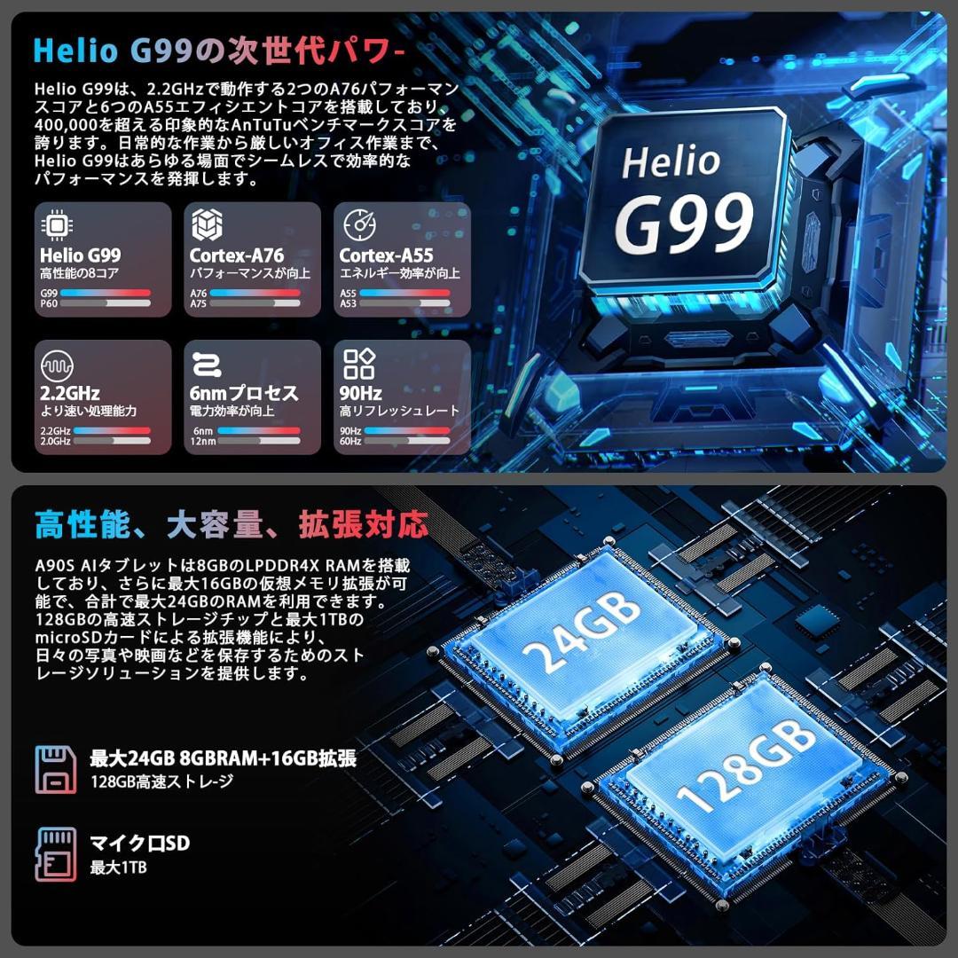 ✨一部不良品✨最新版11インチタブレット✨AvidPad A90S-AI欠品あり