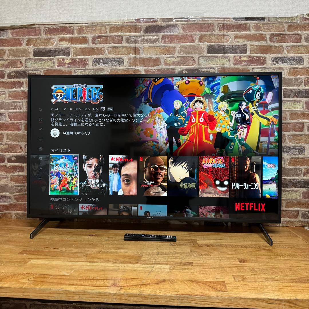SONY 55V型 4K 液晶テレビ BRAVIA KJ-55X8550H