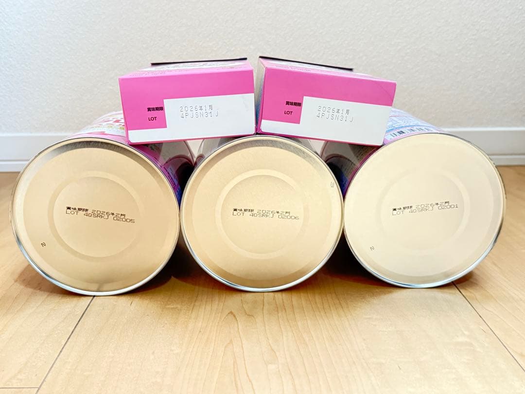 【未開封】グリコ アイクレオ バランスミルク 800g×3缶＋スティック20本