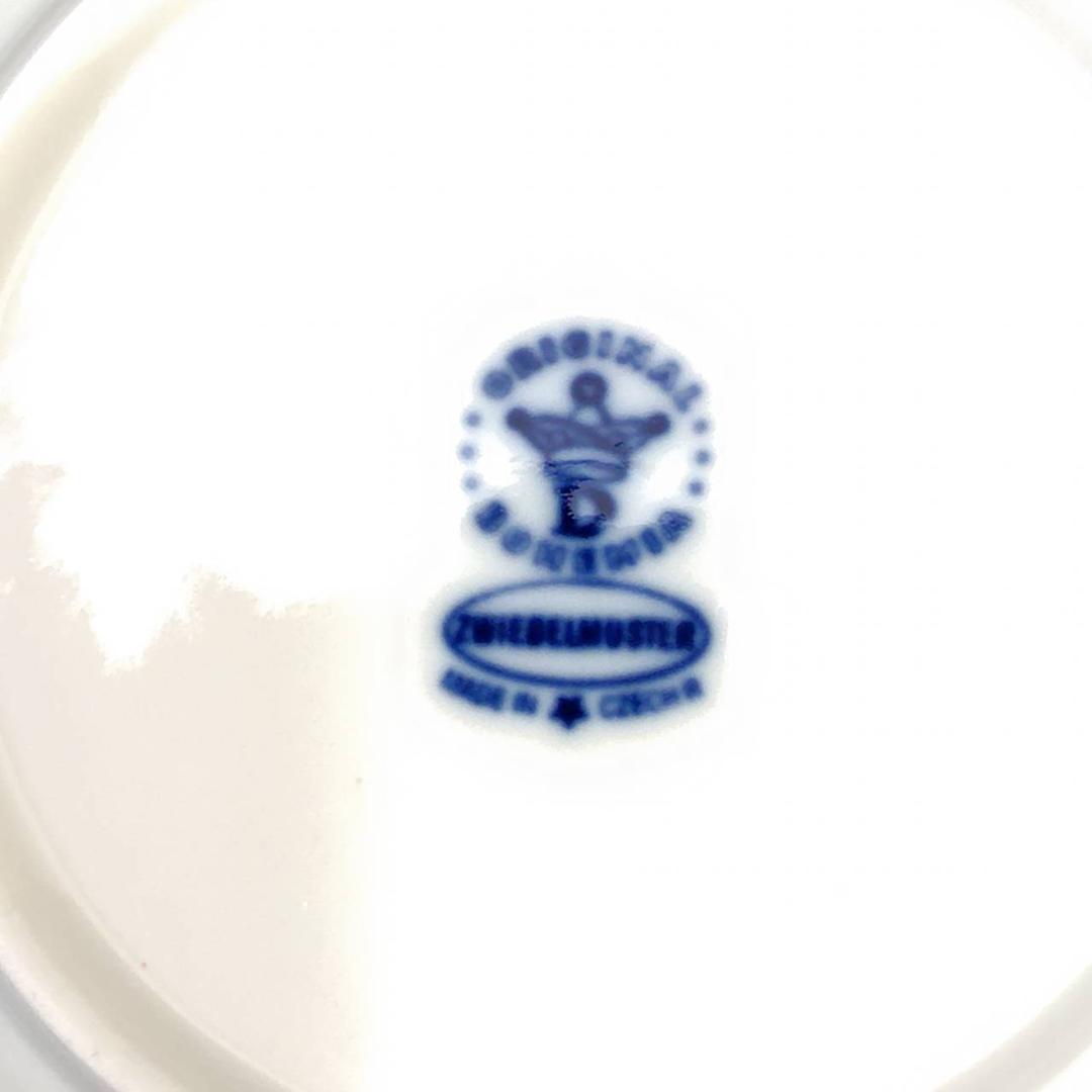 ボヘミア カールスバード ブルーオニオン 16cmプレート 6枚 MH291