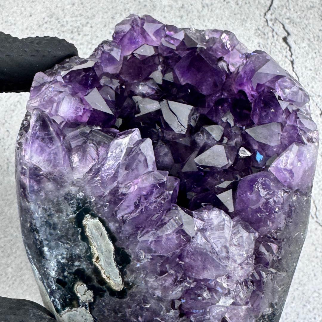 G-97アメジストクラスター ドーム 原石 天然石 パワーストーン　 インテリア