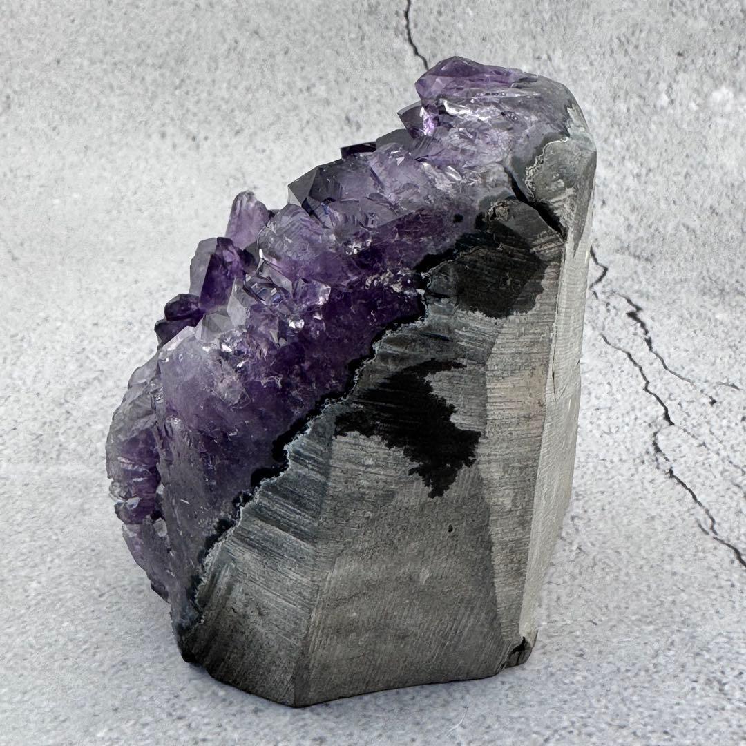 G-97アメジストクラスター ドーム 原石 天然石 パワーストーン　 インテリア