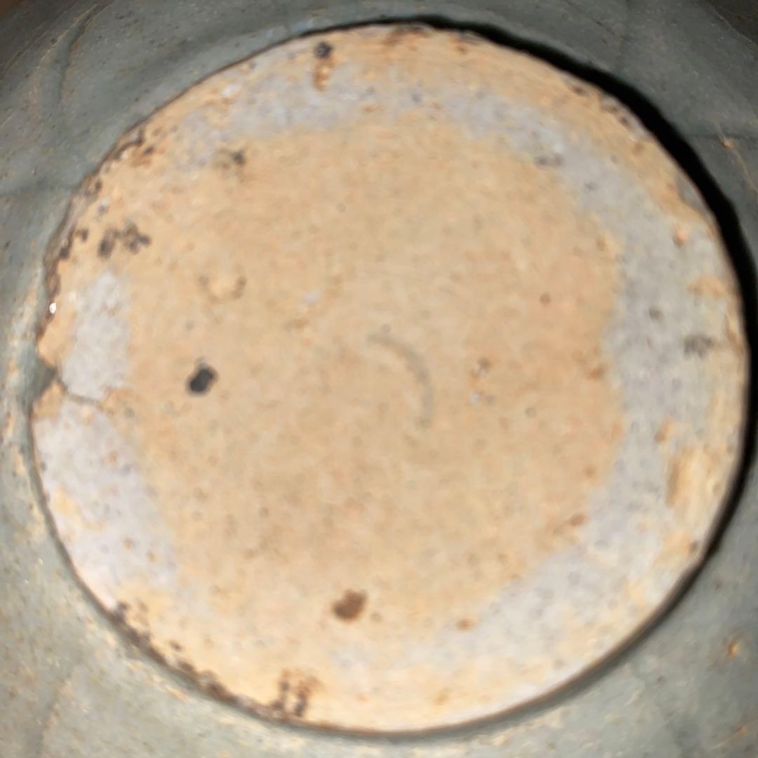 青磁影青茶碗　蓮弁紋　草紋　宋時代