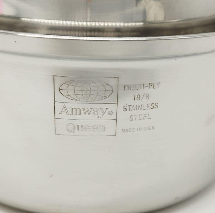 アムウェイ　QJEEN　ステンレス 片手鍋　中型