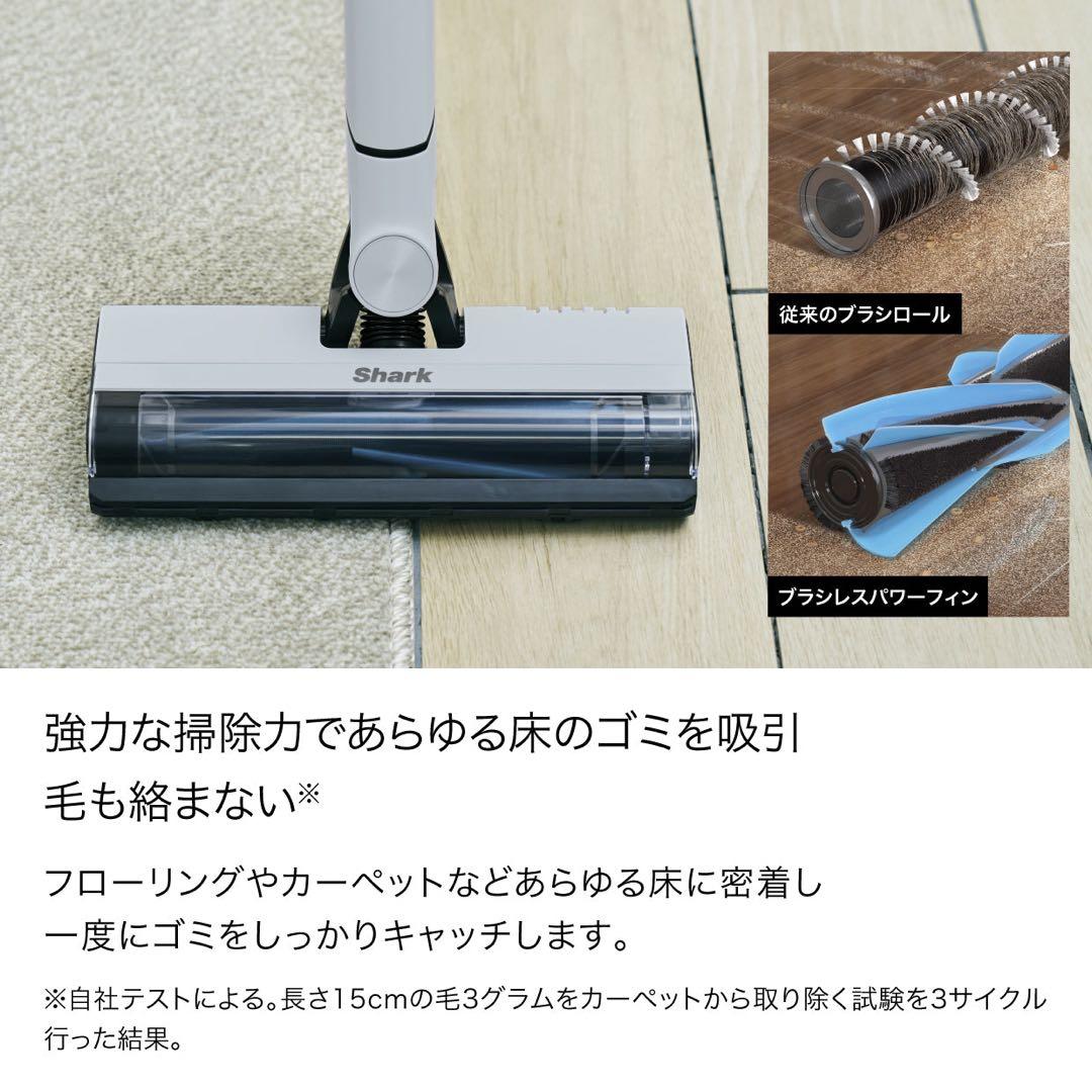 新品 シャーク Shark コードレススティッククリーナー LC100JGY
