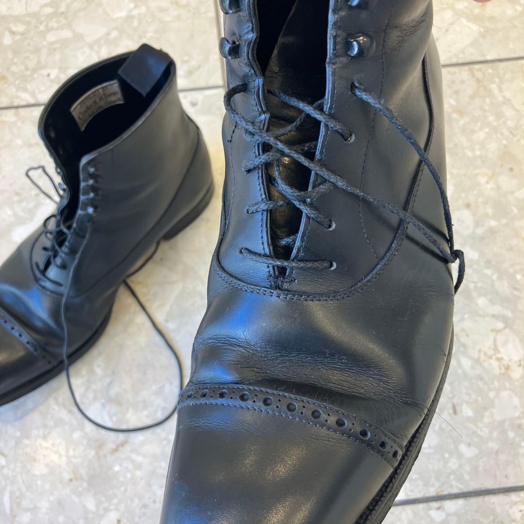 Crockett & Jones ブラックドレスシューズ