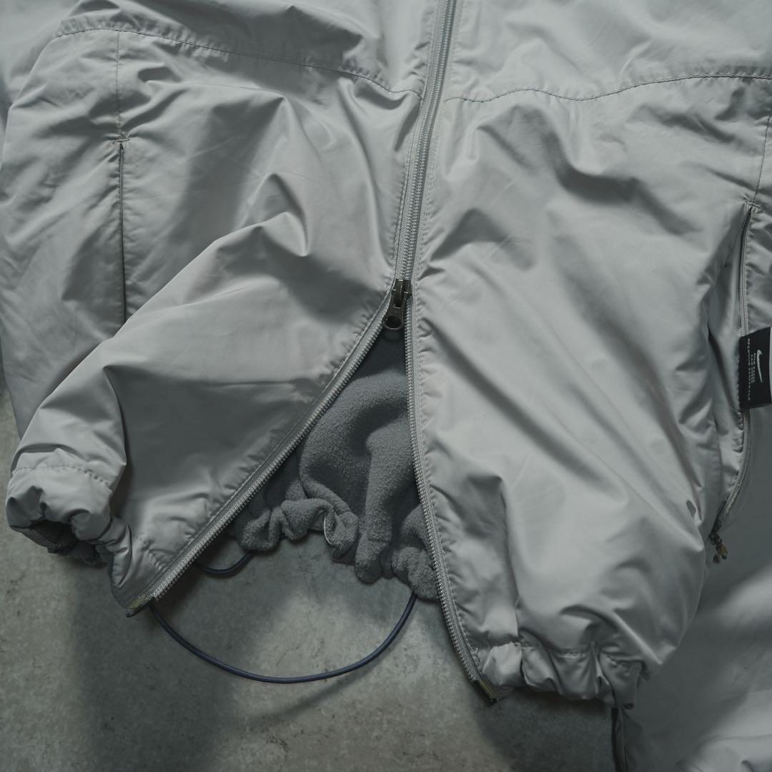 00s y2k NIKE リバーシブル ナイロンジャケット フリース テック短丈