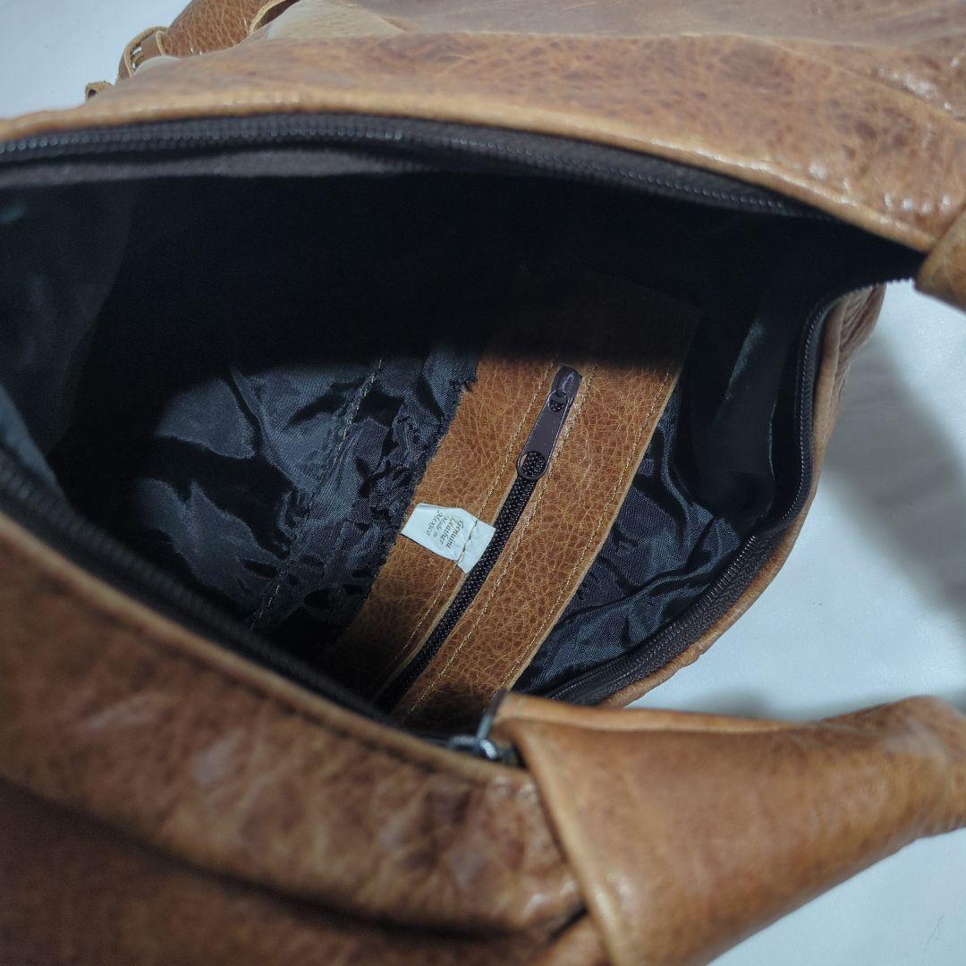 MEXICO製 レザーショルダー フリンジ コンチョ ナバホ ズニ ビンテージ