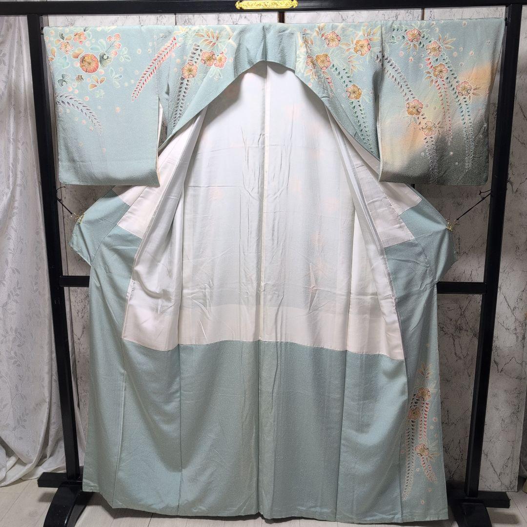 のんちゃん様[高級辻が花]薄水色系