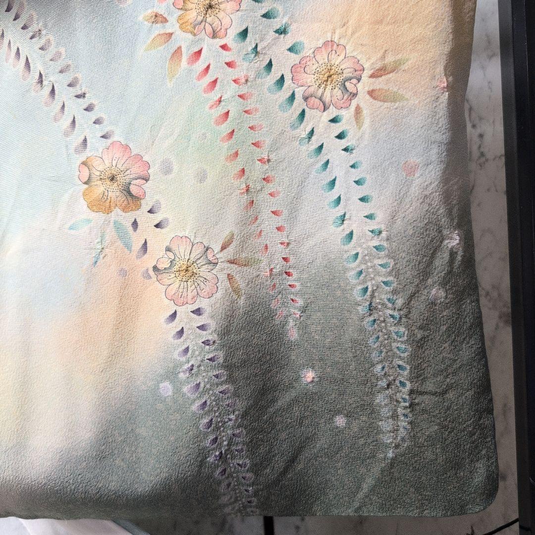 のんちゃん様[高級辻が花]薄水色系