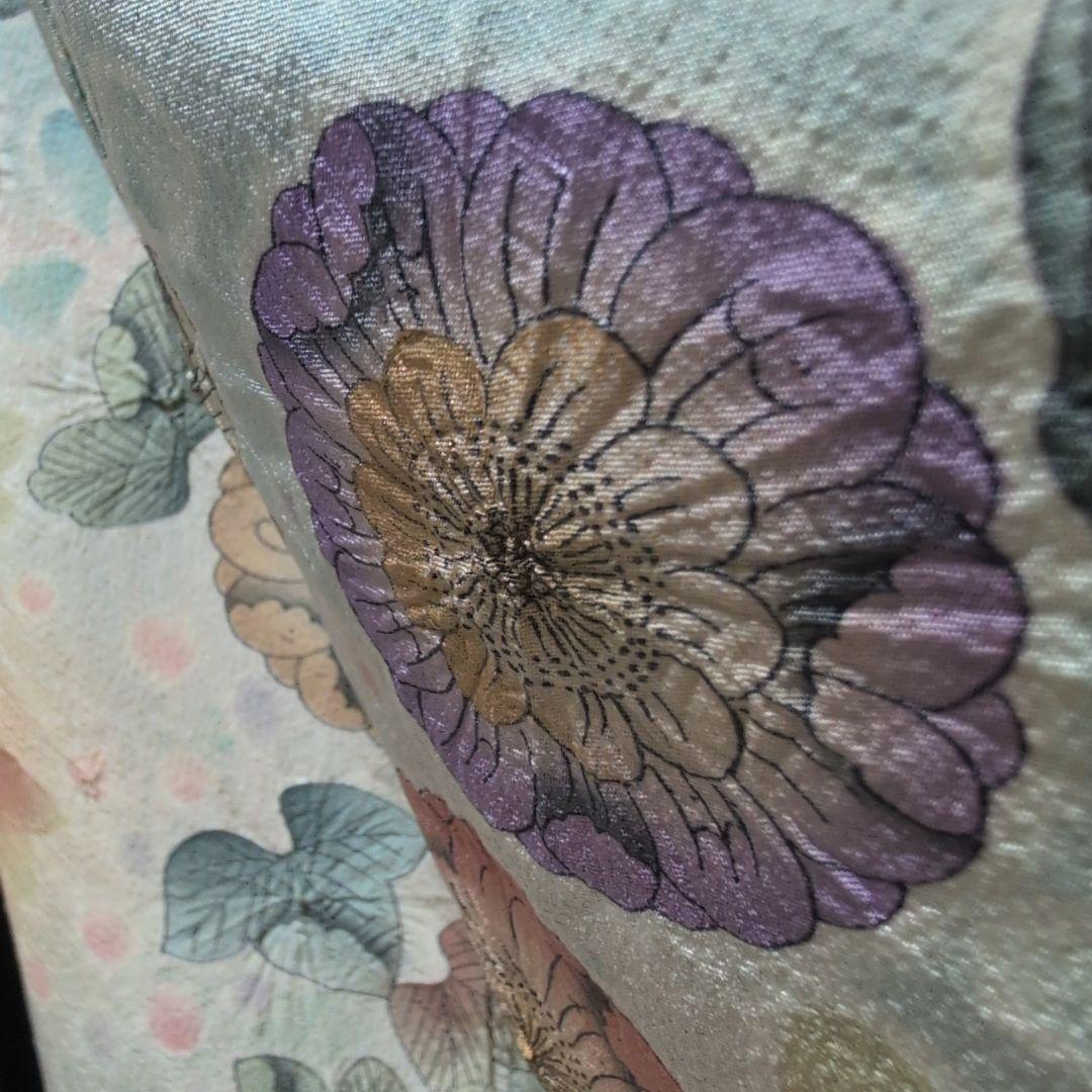 のんちゃん様[高級辻が花]薄水色系