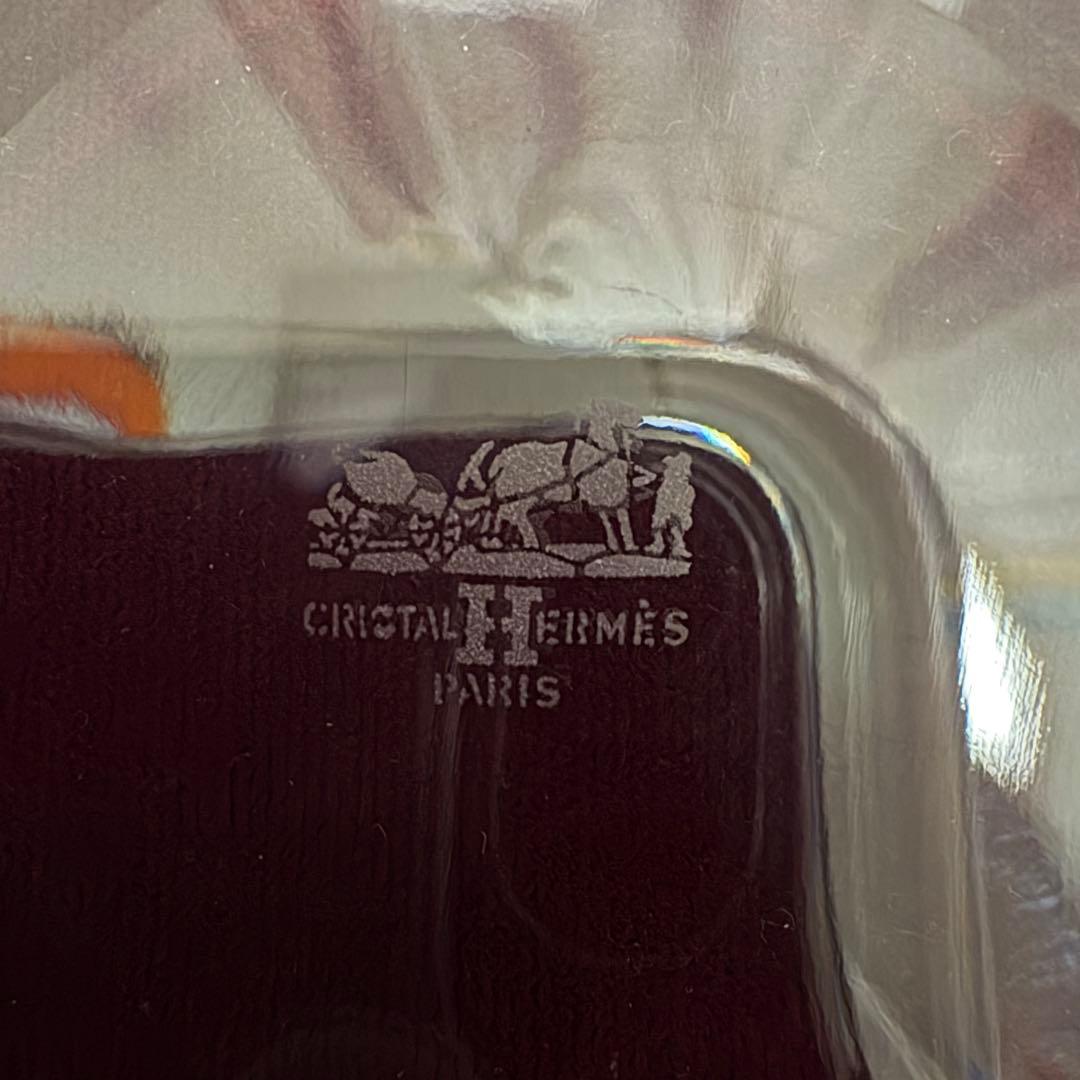 【箱付き】エルメス キャンドル　ホルダーセット 廃盤　クリスタル キャンドル