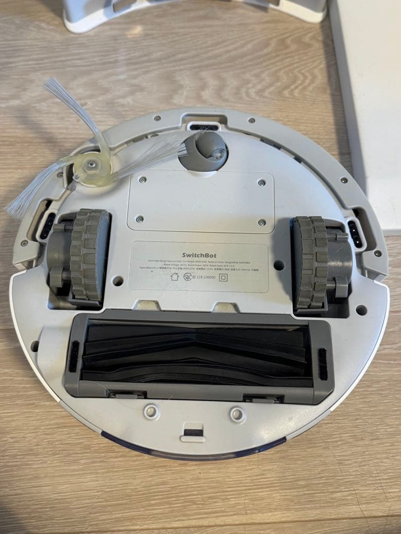 SwitchBot K10+ Pro 小型 ロボット掃除機 消耗品セット付