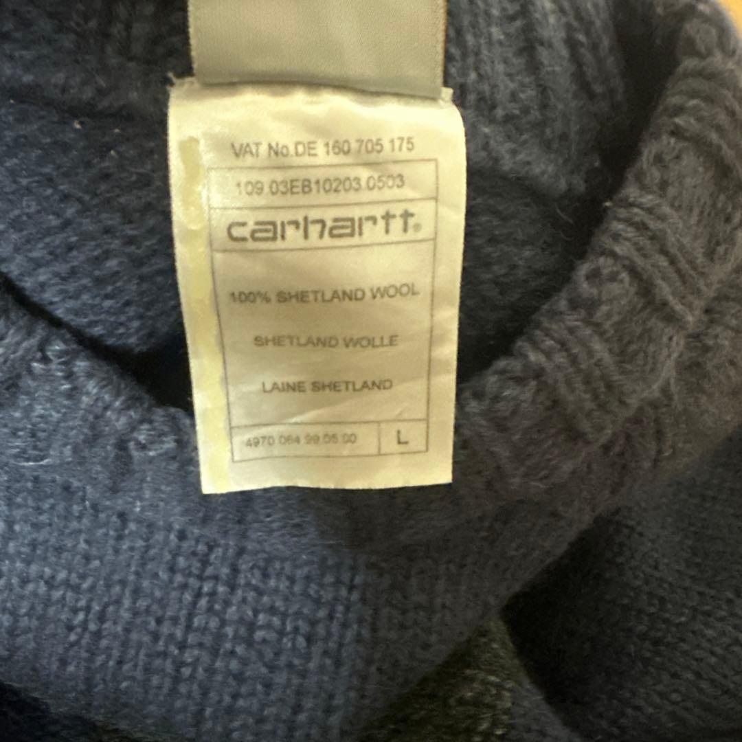 U*i様 【極美品】カーハートCarharttWIPシェットランドウール ボーダ