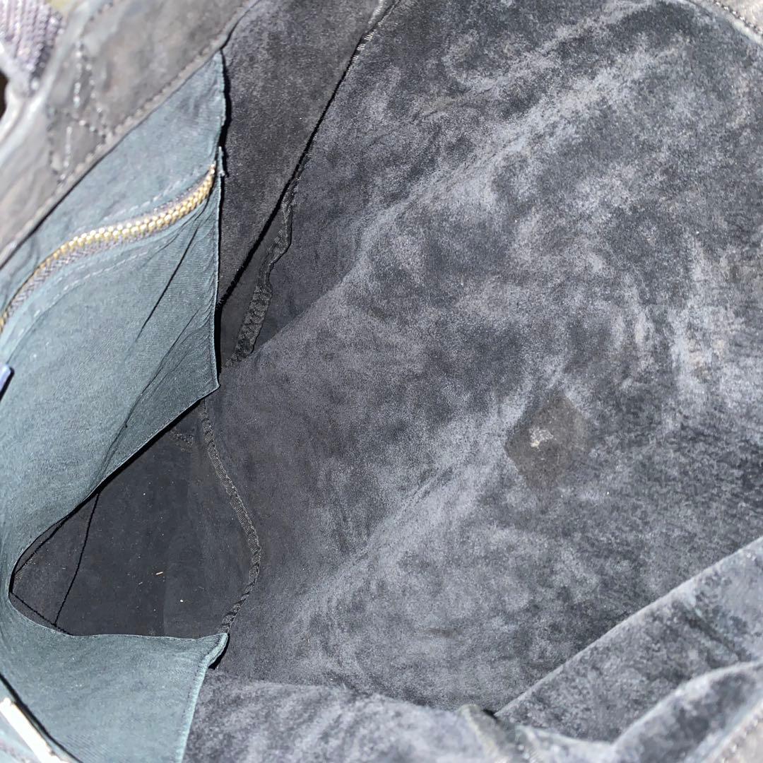 80〜90s コムデギャルソン 2way レザー ショルダーバッグ オールド