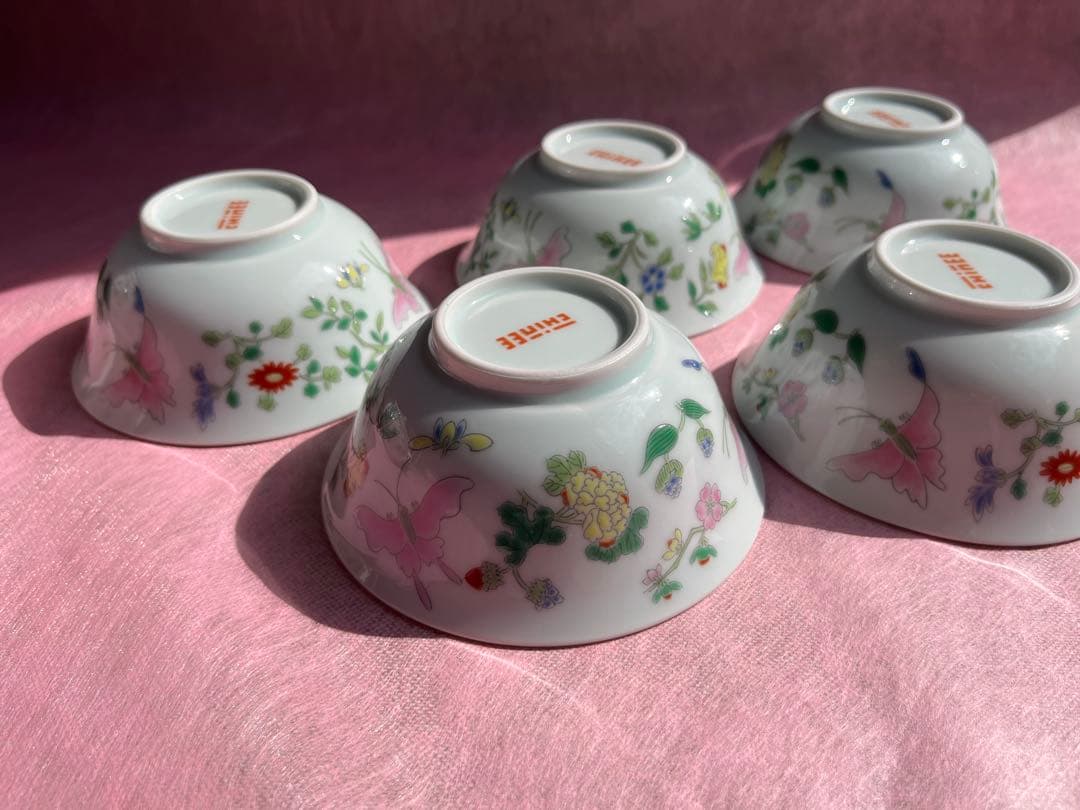 チャイニーCHinEE 小鉢　スープ皿　5点　クニエダヤスエさん