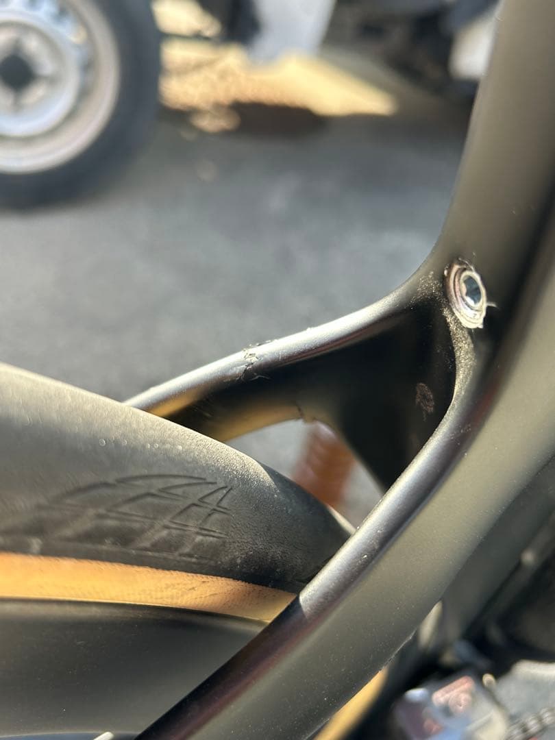 (ジャンク)Canyon Aeroad CF SLX フレーム(ハンドルを除く)