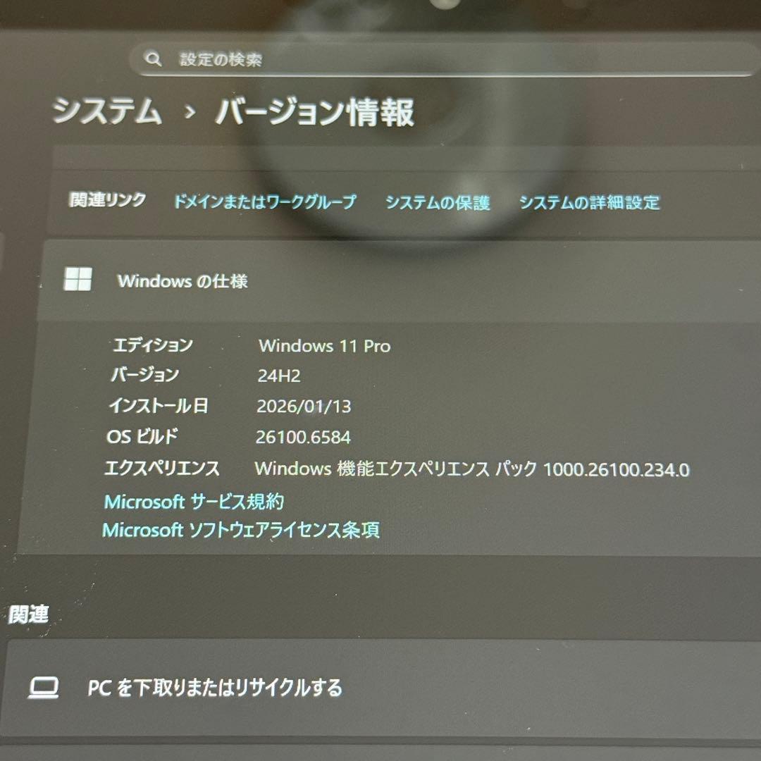 Microsoft Surface Go2 64GB 純正キーボード 最新OS