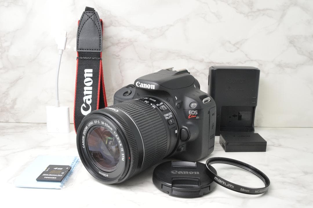 ショット数少なめ❣️Canon EOS Kiss X7⭐️スマホ転送 一眼レフ