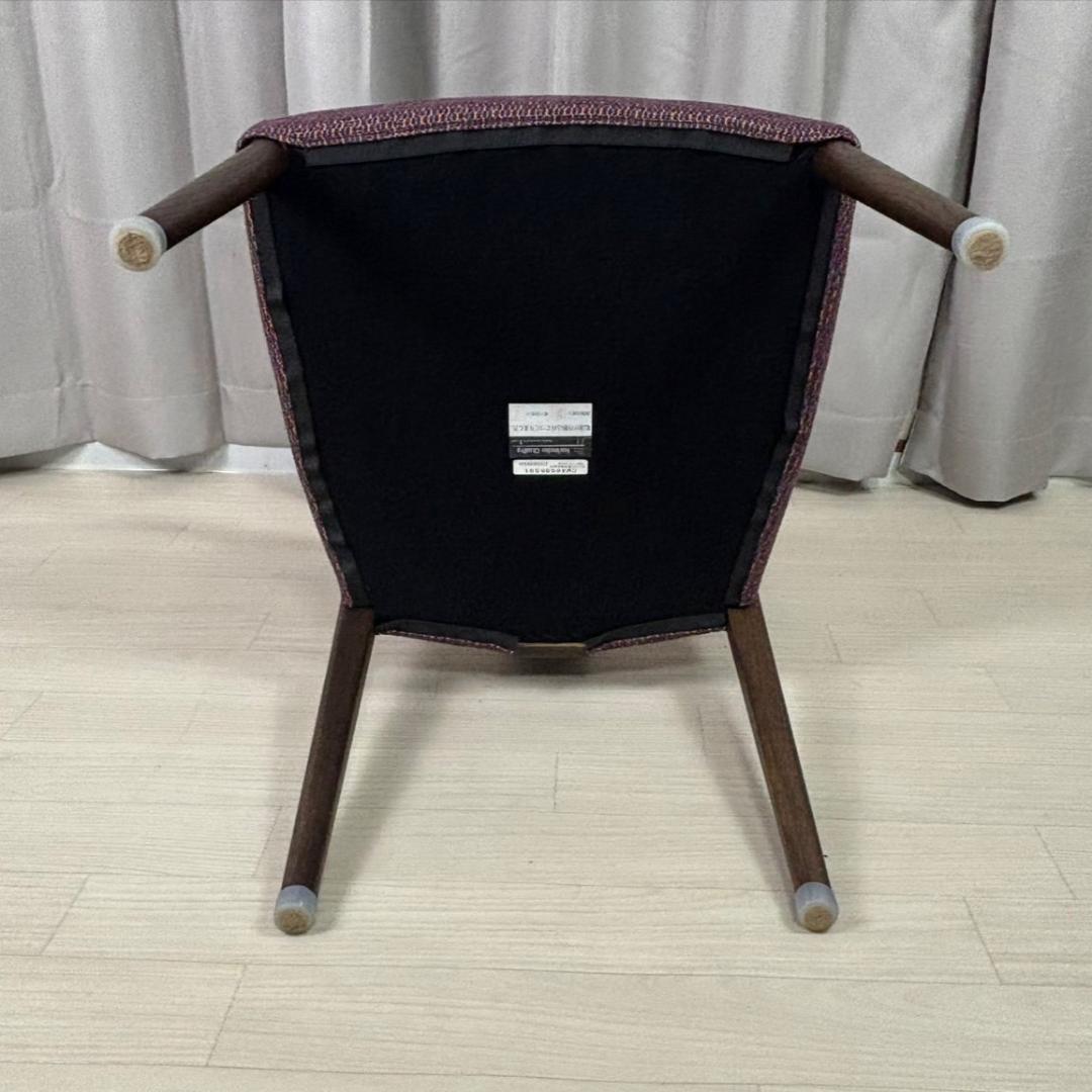 【極美品】 カリモク ダイニングチェア チョイ肘 CW4600 ①