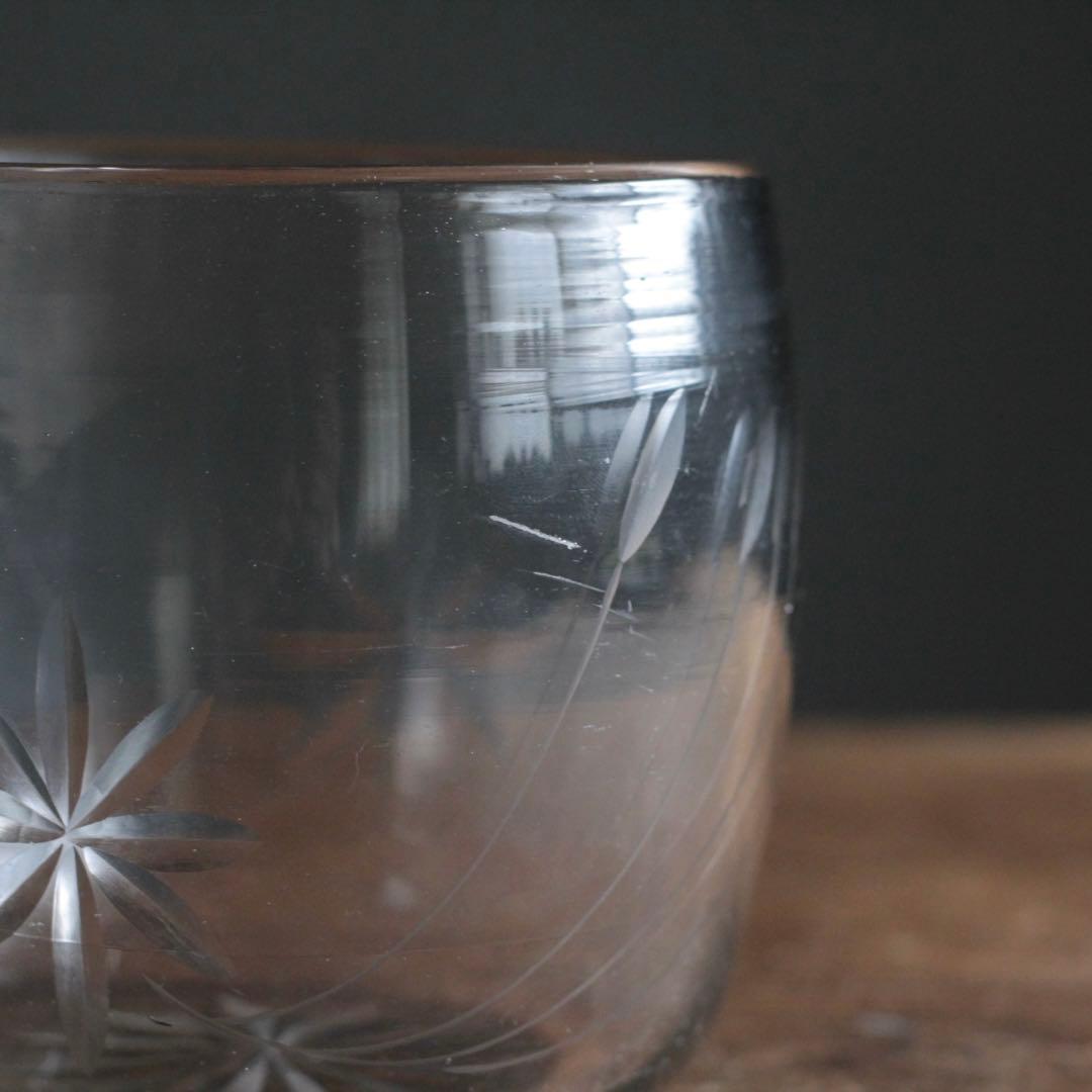 ガラス 容器 花器 古道具 アンティーク レトロ