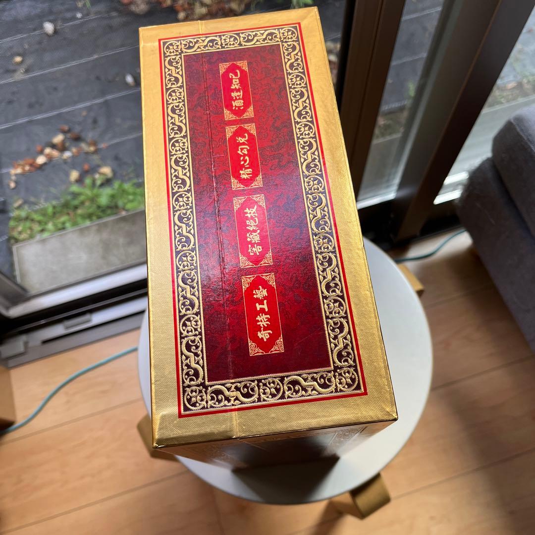 飲料の種類···中国酒 一本あたりの容量500 〜 749ml 総数1本