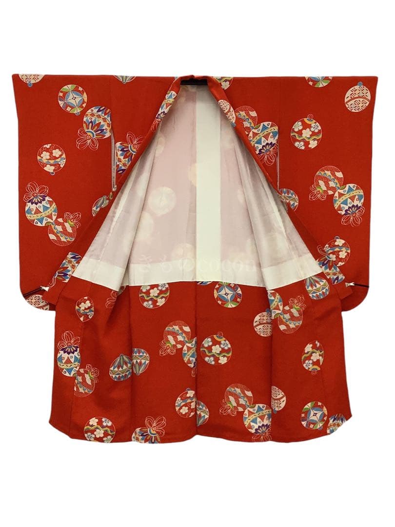 ◎mk-1253　七五三　女の子　7歳　着物・襦袢セット　1-16