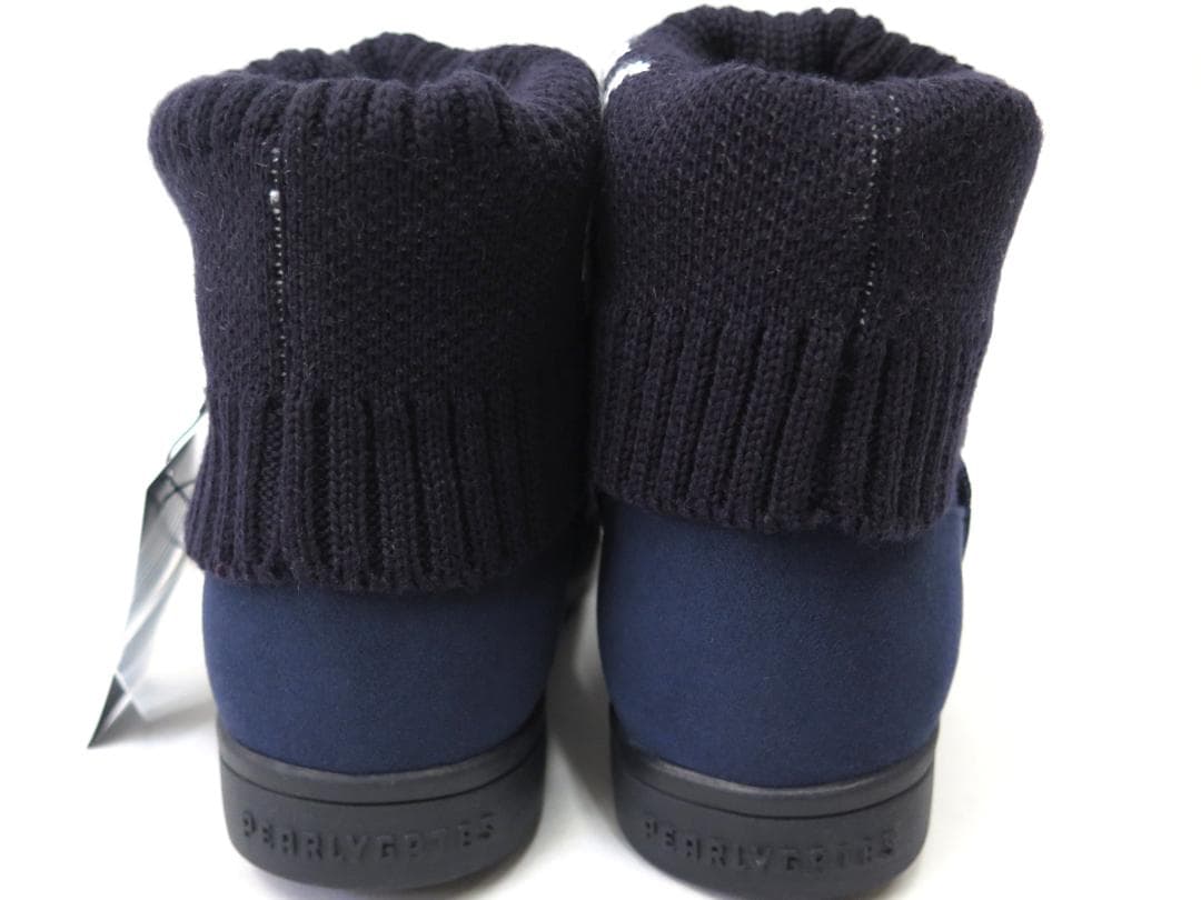 展示品●パーリーゲイツ●ヌバック×リブニット　ゴルフショートブーツ　23.5cm