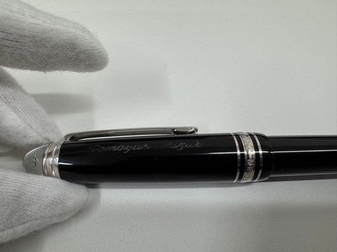 Mont Blanc ボールペン　ダイヤ（ネーム入り）