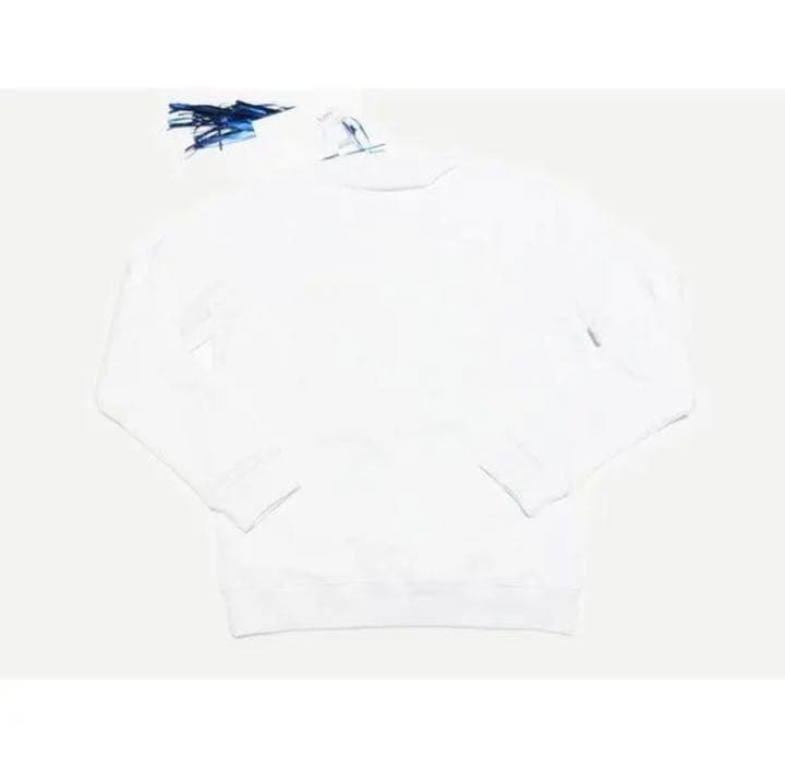 MSGM エムエスジーエム クルーネック スウェット ホワイト メンズ 白