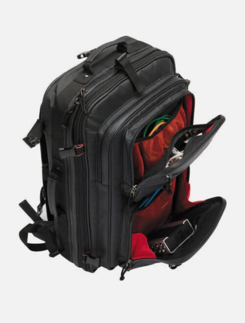 DJバッグ　ブラック　バックパック　マグマバッグス　機材　大容量　持ち運び