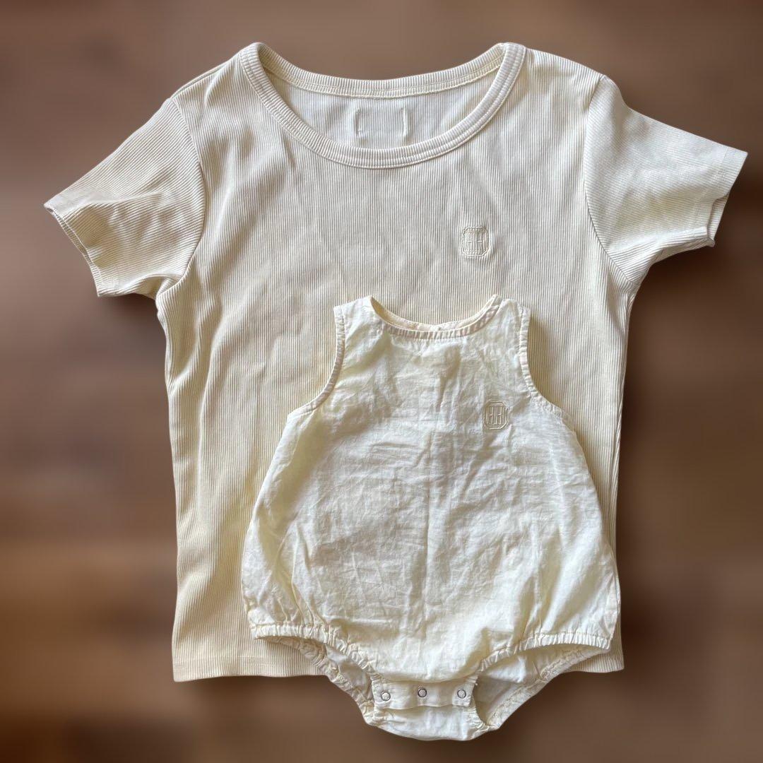 House on the Hill イエローロンパース&ペアレントT