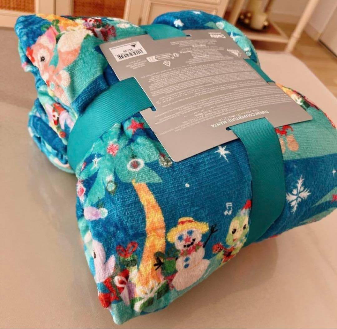 disney ダッフィー アウラニ ディズニー ハワイ 限定 ブランケット 新品