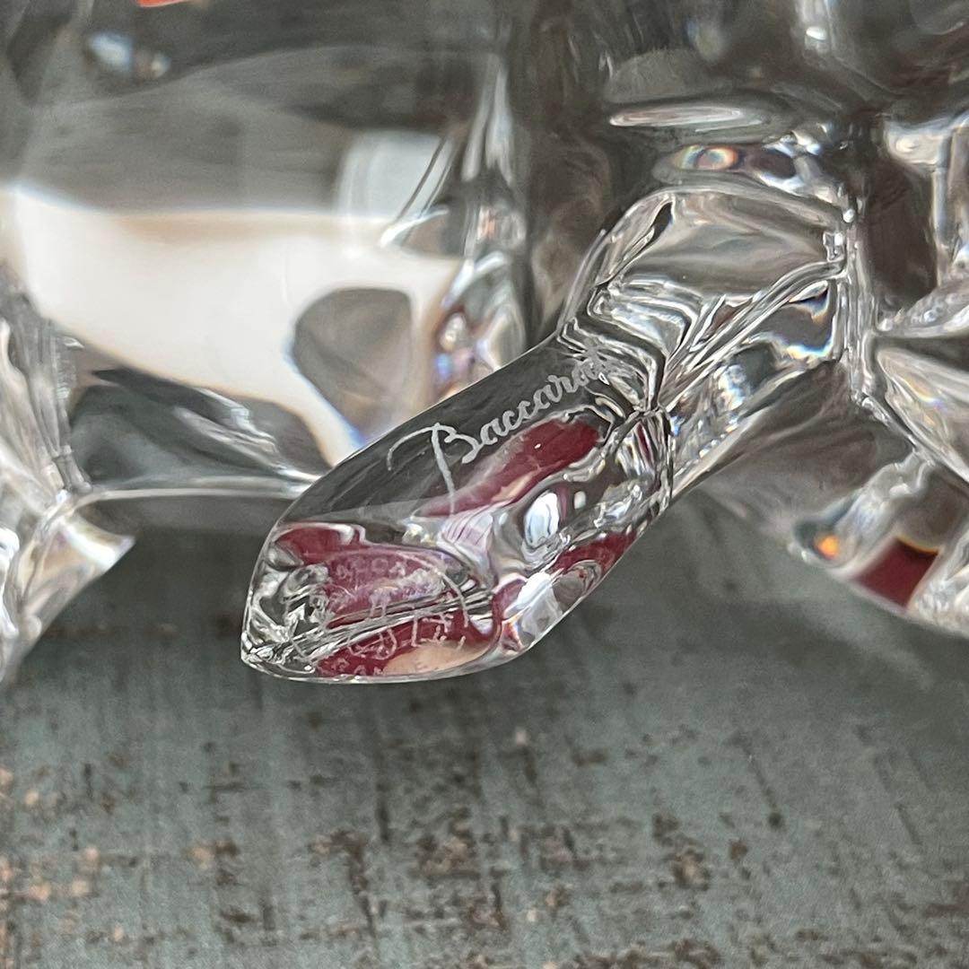 Baccarat 干支　丑年　2009年 クリスタルガラス