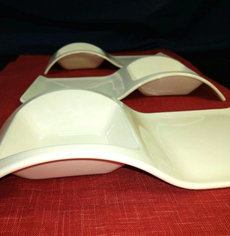 ♥ホテル・レストラン演出♥２ステージデザイン長皿♥最終値下げ１２皿♥バラ売り可能