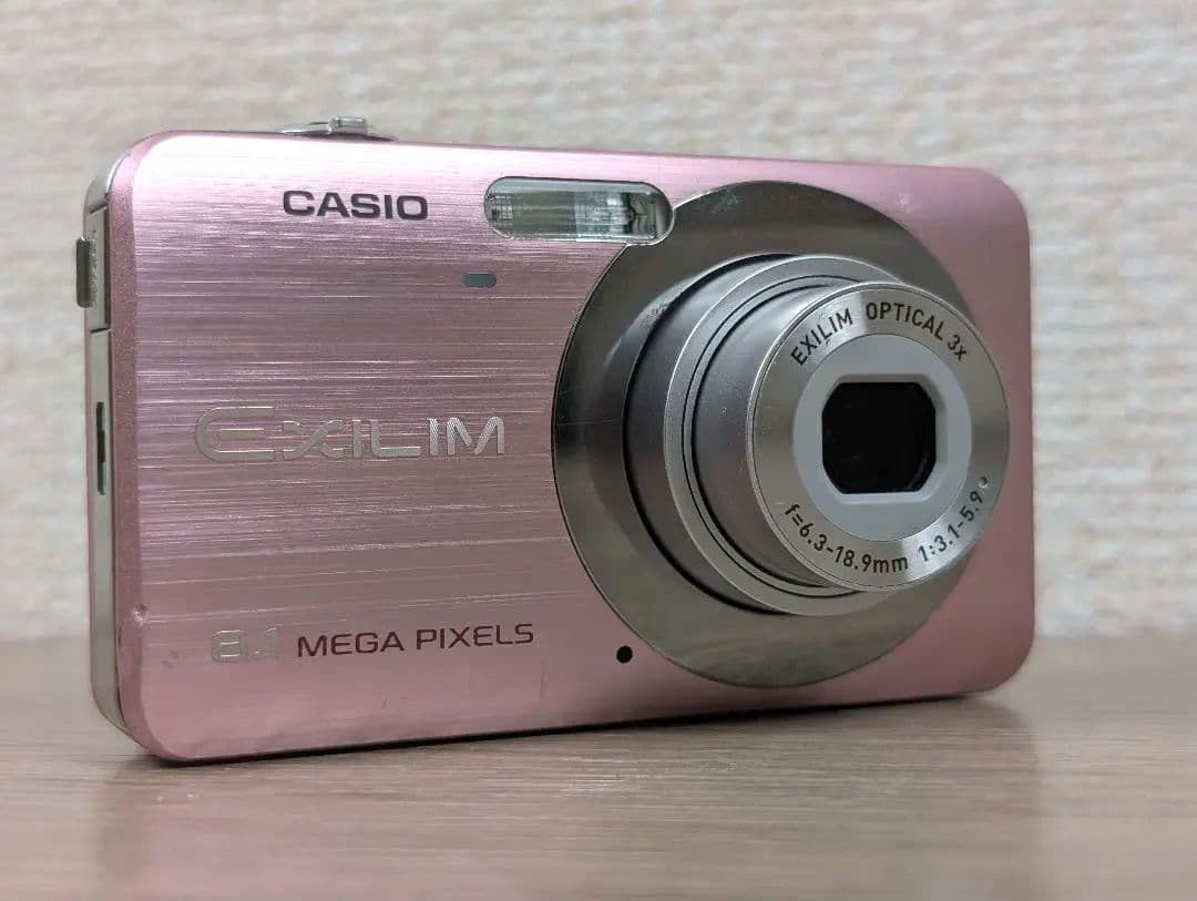 【動作良好】CASIO EXILIM EX-Z80 ピンク コンデジ デジカメ