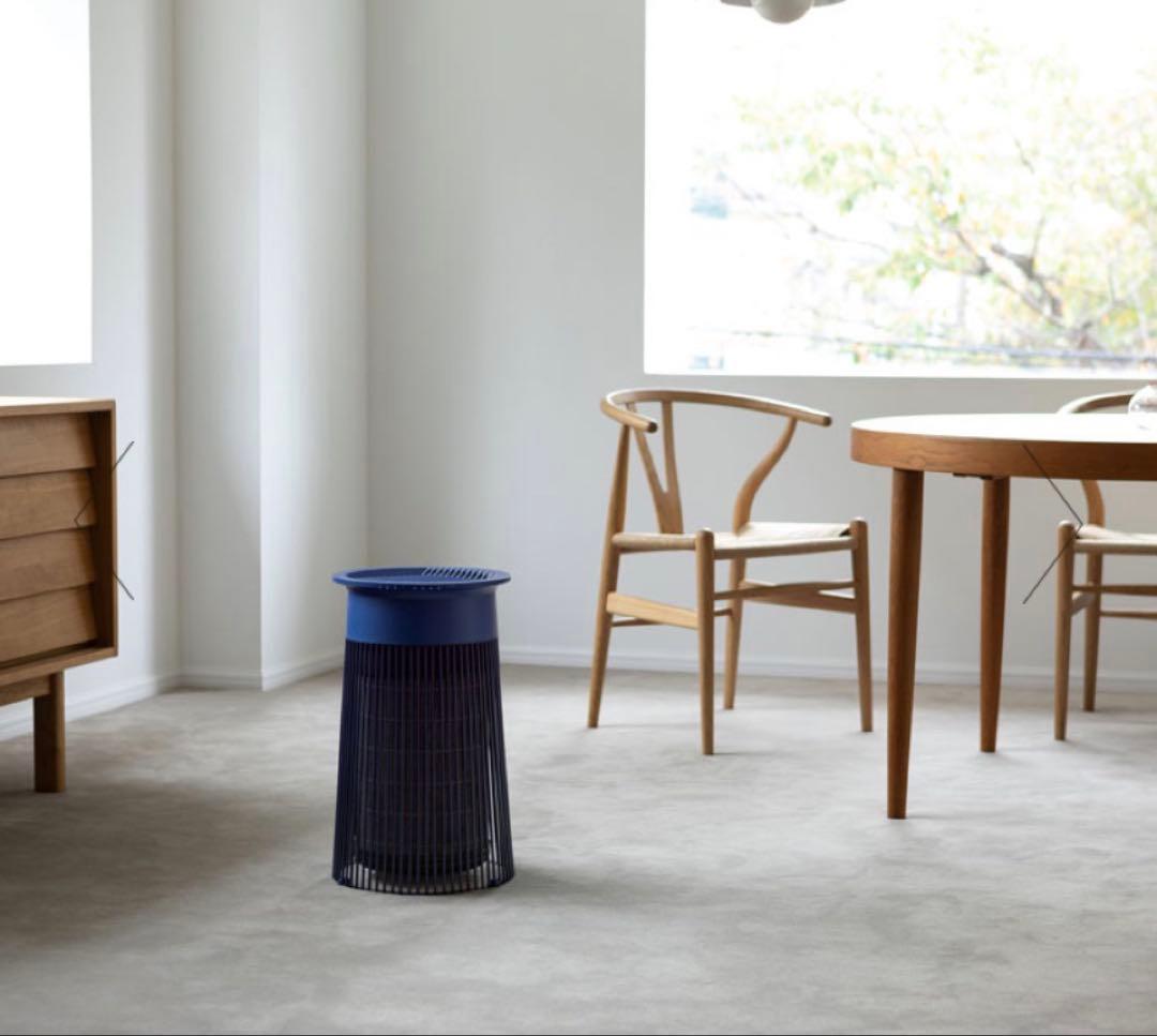 美品 ±0プラスマイナスゼロ 空気清浄機 ネイビー ブルー XQH-C030