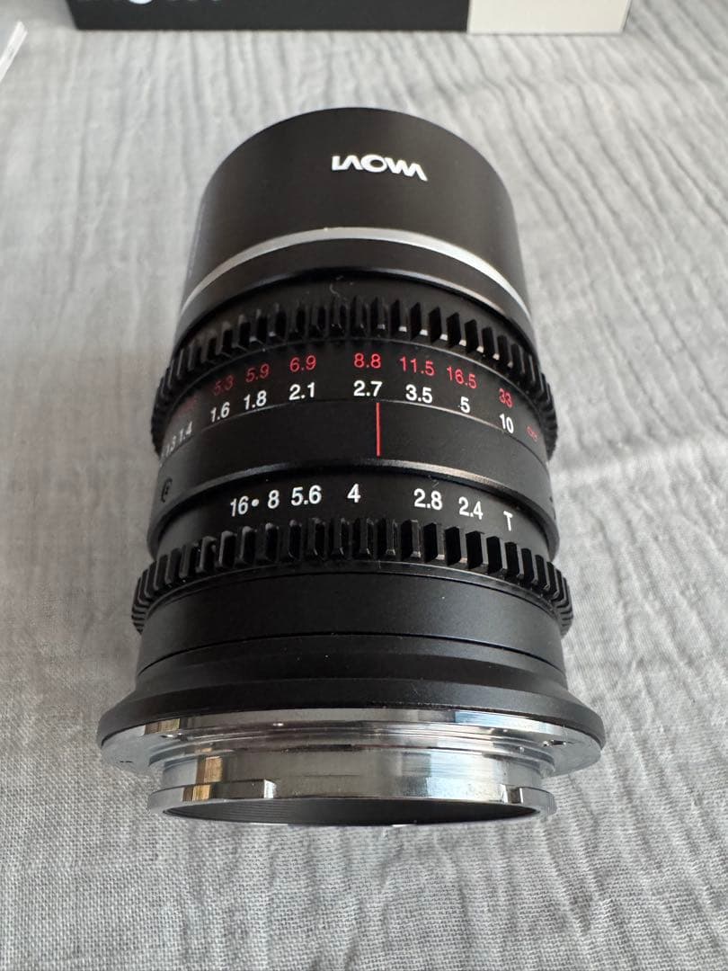 【新品同様】SIRUI Nanomorph 35mm T2.4 1.5x (E)