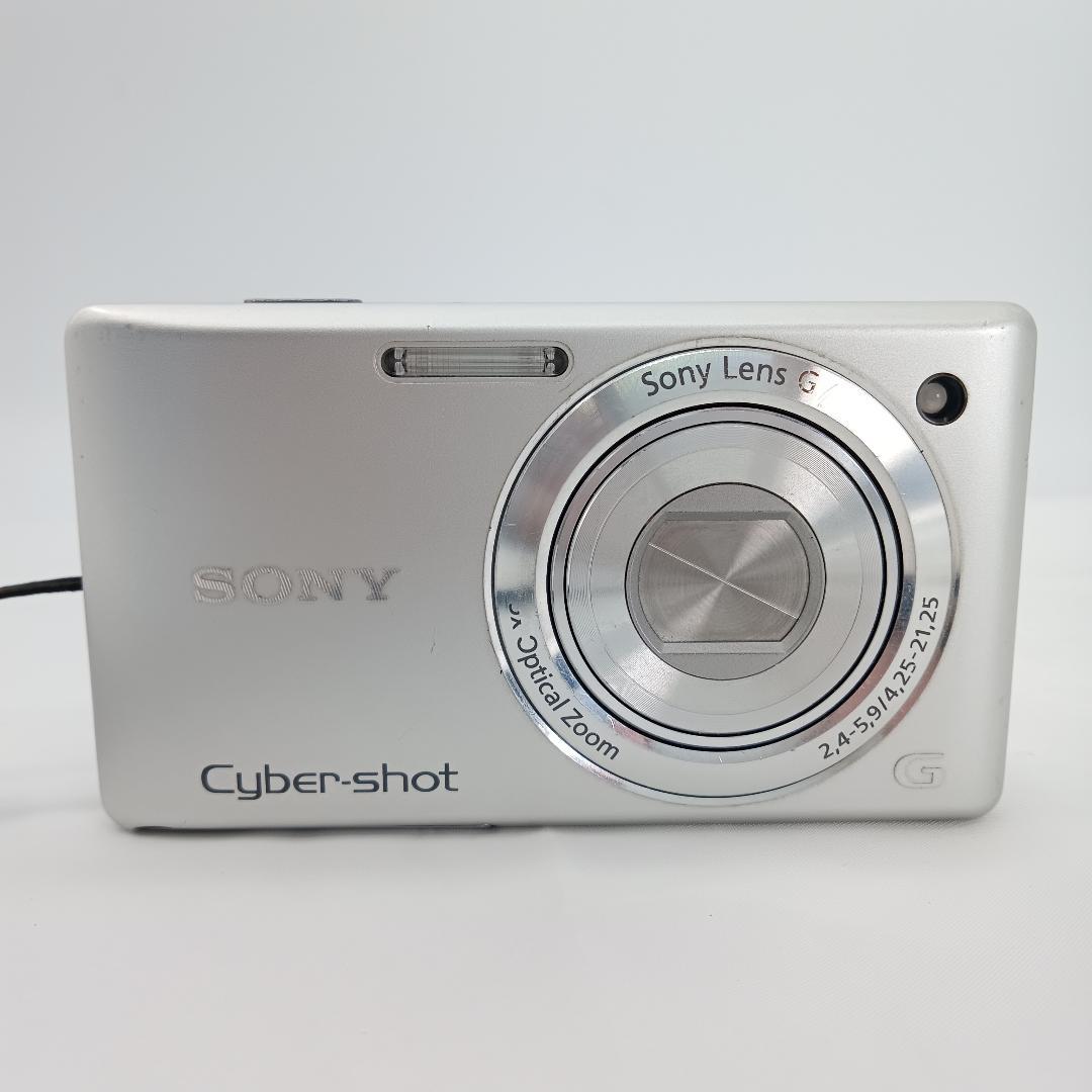 SONY サイバーショット DSC-W380 シルバー バッテリー付 ジャンク
