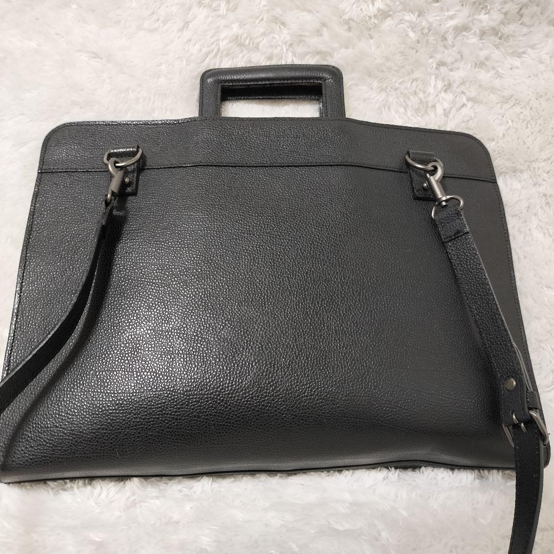 ポーター ビジネスバッグ ブリーフケース 本革 ブラック