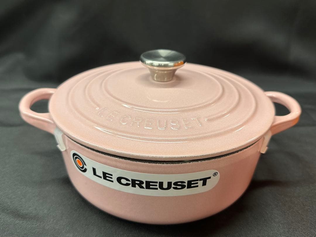 【未使用品】Le Creuset ココットロンド　シフォンピンク　18cm 鍋