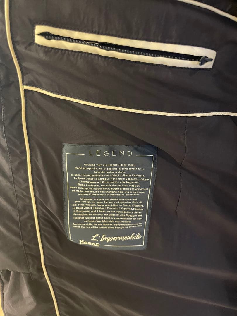 ヘルノダウンジャケット ブラック