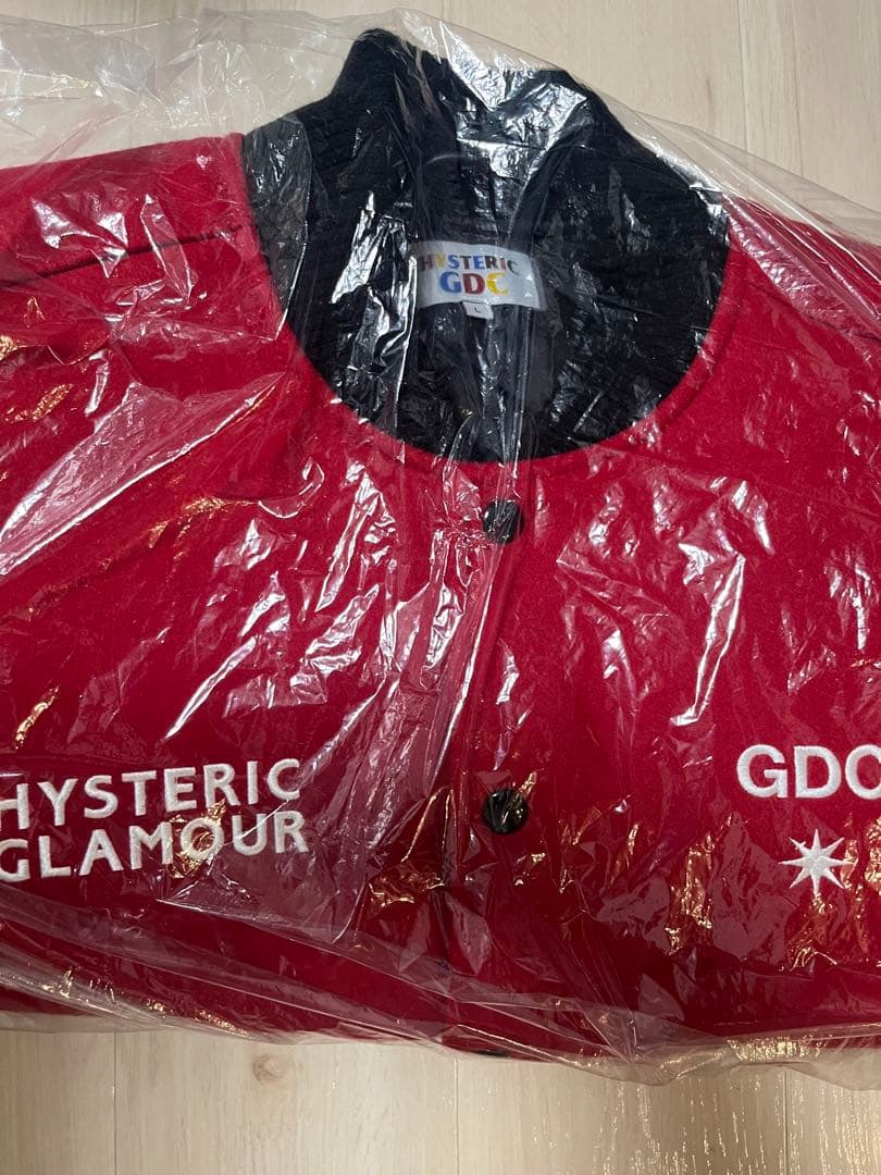 GDC HYSTERIC GLAMOUR コラボ スタジャン　Lサイズ